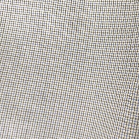 Zara Casual Mens Basic Gray Multi Color Checkered Button Fly Size 34 Chinos - Picture 4 of 4